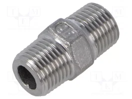 GEBO Niple Macho-Macho G 1/8 Pulgadas G316