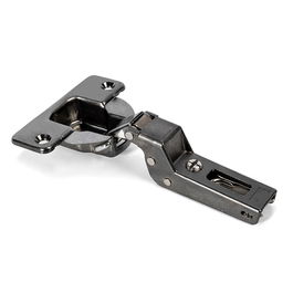 Salice Silentia+ Bisagra Acodada para Grandes Espesores 94º Ø40 Acabado Titanio con Amortiguación