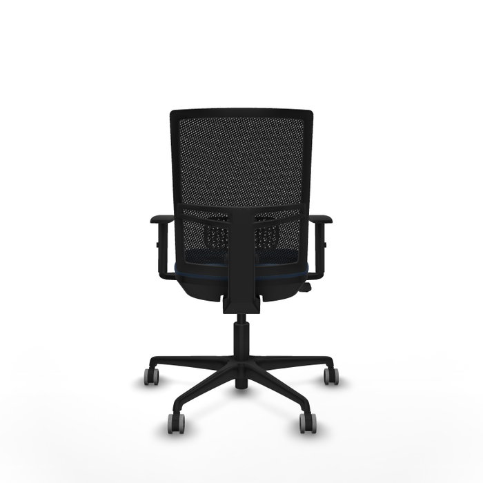 PIQUERAS Y CRESPO Silla de oficina Yunquera con mecanismo Sincro/Traslack Azul marino y Negro PIQUERAS Y CRESPO Silla de oficina Yunquera con mecanismo Sincro/Traslack Azul marino y Negro