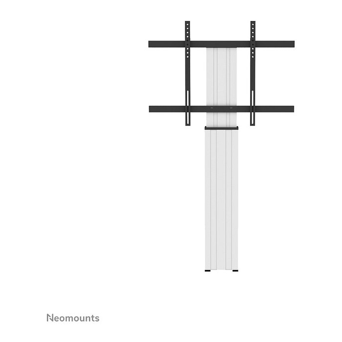 Neomounts Soporte de TV/Pantalla Electrónico de Pared para 42-100 pulgadas (106.7-254 cm), Capacidad 130 kg, Altura Ajustable 105-155 cm, Color Plata, Referencia PLASMA-W2250SILVER