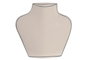 DKD Home Decor Jarrón Urban Crudo o Azul de Terracota Decoración para Interiores 15x15x5 cm