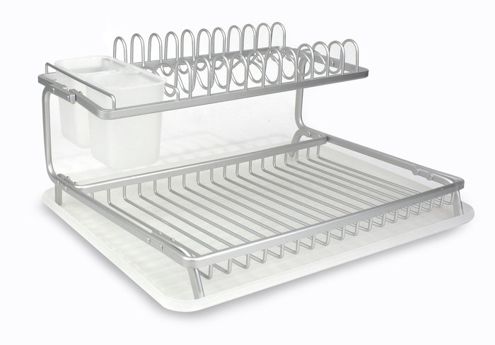 Confortime Escurreplatos Alluma 39.5 cm x 32.5 cm x 19 cm (6 Unidades)