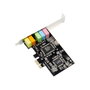 MicroConnect MC-CMI6CH-PCIE Tarjeta de Sonido PCIe 5.1 Canales para PC, Audio Envolvente para Juegos, Películas y Música