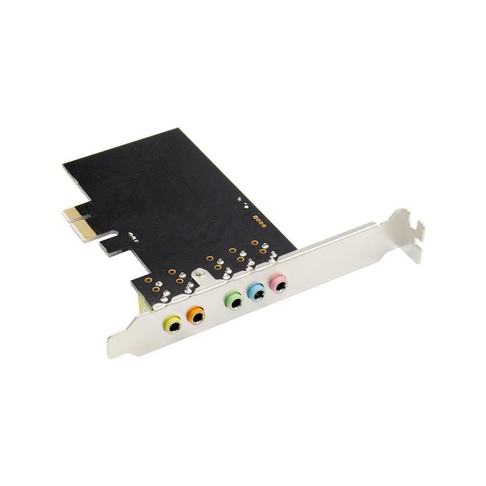 MicroConnect MC-CMI6CH-PCIE Tarjeta de Sonido PCIe 5.1 Canales para PC, Audio Envolvente para Juegos, Películas y Música MicroConnect MC-CMI6CH-PCIE Tarjeta de Sonido PCIe 5.1 Canales para PC, Audio Envolvente para Juegos, Películas y Música