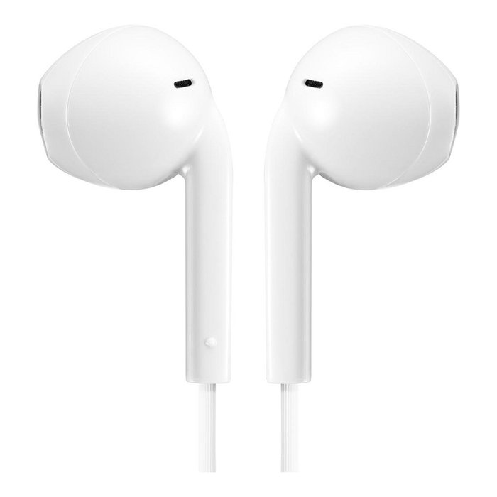 JVC Auriculares Intraurales Alámbricos HA-F17MWU Blanco para Llamadas y Música, Frecuencia 8-20000 Hz, 5 g, Control en Cable