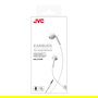 JVC Auriculares Intraurales Alámbricos HA-F17MWU Blanco para Llamadas y Música, Frecuencia 8-20000 Hz, 5 g, Control en Cable