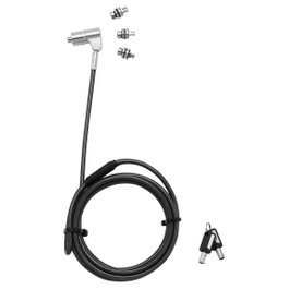 DICOTA D31699 T-Lock Wedge Nano Cable Antirrobo Negro 2m