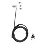 DICOTA D31699 T-Lock Wedge Nano Cable Antirrobo Negro 2m
