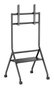 Aisens FT86FE-329 Soporte de Suelo con Ruedas para TV de 37-86 Pulgadas, Negro