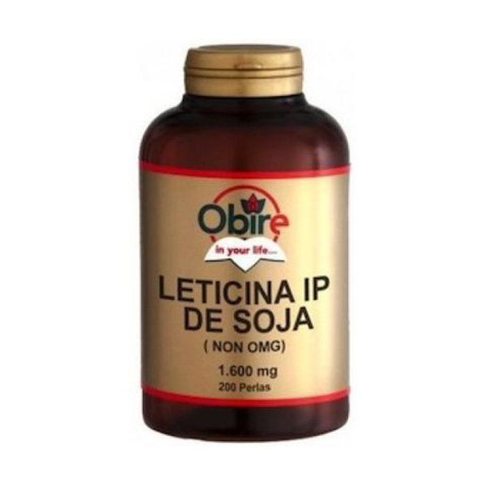 Obire Lecitina de Soja IP 1200mg, 200 perlas Obire Lecitina de Soja IP 1200mg, 200 perlas