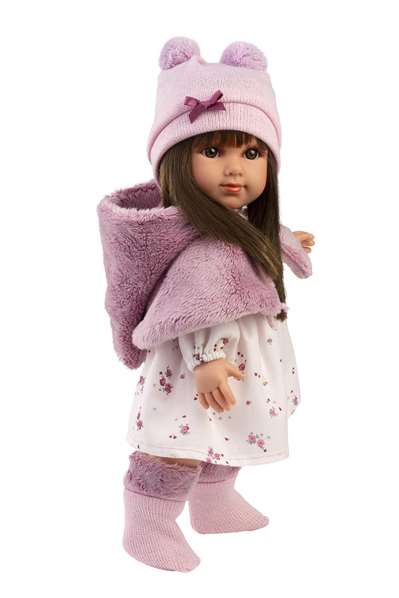 Llorens - Muñeco Sara de Tela - 35 cm - Muñeca sin Sonido para Niños a Partir de 3 Años
