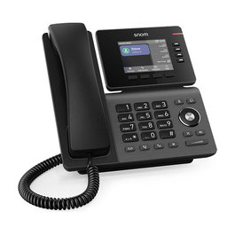 Snom D810W Teléfono IP Negro con Pantalla IPS de 3.36", 35 Teclas, Gigabit Ethernet, WiFi y PoE