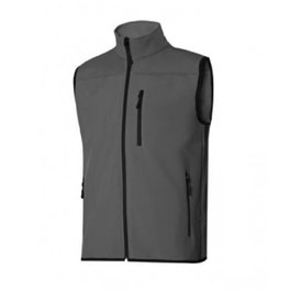 Velilla Chaleco Soft Shell Elástico 205905 Talla S-XXL Gris Claro