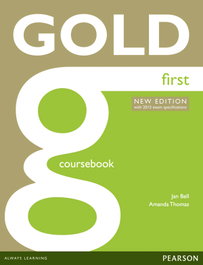 LONGMAN, Gold first coursebook +online audio