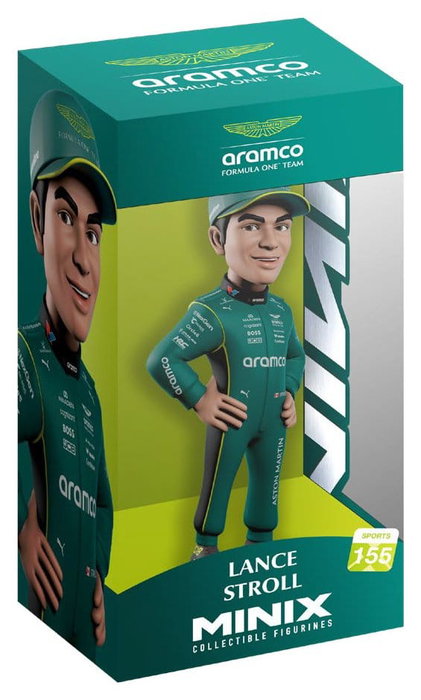 Minix Figura Lance Stroll (Aston Martin) Fórmula 1 Minix Figura Lance Stroll (Aston Martin) Fórmula 1