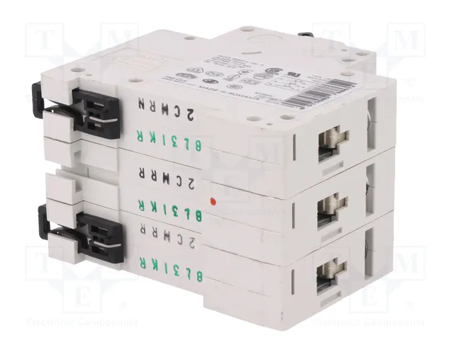 EATON ELECTRIC FAZ-C2/3 Interruptor Magnetotérmico de 3 Polos 2A 15kA EATON ELECTRIC FAZ-C2/3 Interruptor Magnetotérmico de 3 Polos 2A 15kA