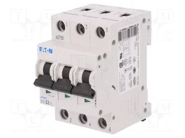 EATON ELECTRIC FAZ-C2/3 Interruptor Magnetotérmico de 3 Polos 2A 15kA