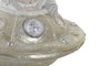 DKD Home Decor Figura LED de OVNI en Fibra de Vidrio 38x38x28 cm