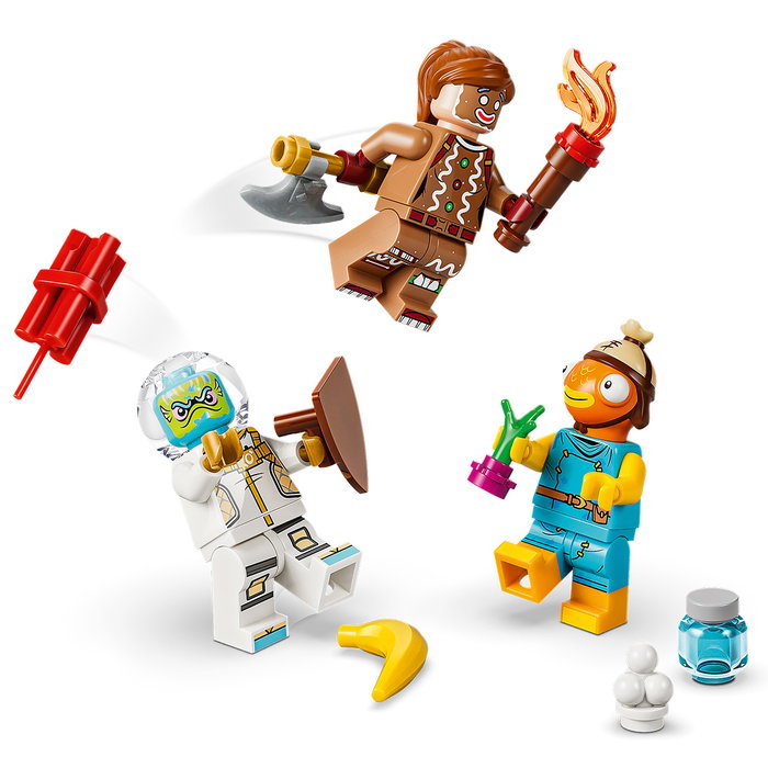 LEGO Fortnite Entrega de Suministros 77080 - 314 Piezas +10 Años - Multilingüe (Español, Inglés, Francés, Alemán, Italiano, Portugués)