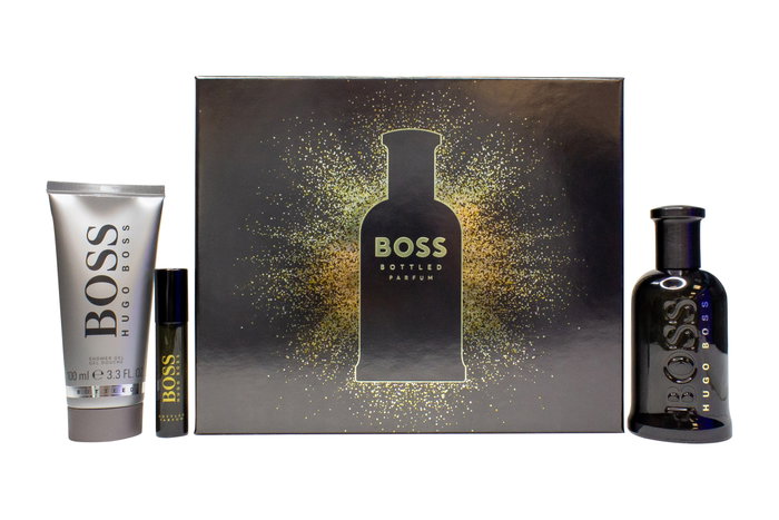Hugo Boss Boss Bottled Parfum Gift Set 100ml EDP + 100ml Shower Gel + 10ml EDP Hugo Boss Boss Bottled Parfum Gift Set 100ml EDP + 100ml Shower Gel + 10ml EDP