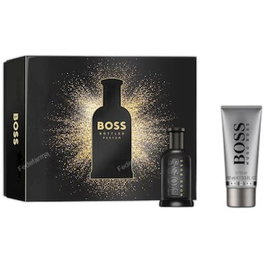 Hugo Boss Boss Bottled Parfum Gift Set con Eau de Parfum de 100 ml, Gel de Ducha de 100 ml y Eau de Parfum de 10 ml