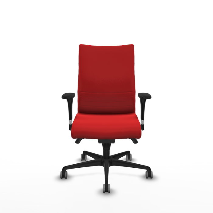PIQUERAS Y CRESPO Silla Albacete Confidente con Mecanismo Sincro Rojo PIQUERAS Y CRESPO Silla Albacete Confidente con Mecanismo Sincro Rojo