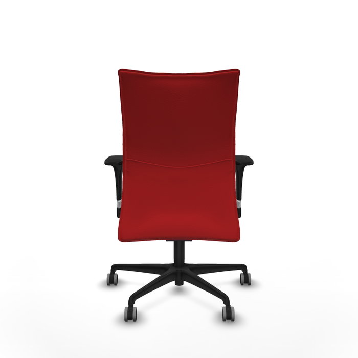 PIQUERAS Y CRESPO Silla Albacete Confidente con Mecanismo Sincro Rojo PIQUERAS Y CRESPO Silla Albacete Confidente con Mecanismo Sincro Rojo
