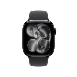 Apple Watch Series 11 GPS + Cellular 42mm Negro Azabache Aluminio - Correa Deportiva Negra S/M