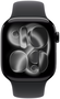 Apple Watch Series 11 GPS + Cellular 42mm Negro Azabache Correa Deportiva Negra S/M