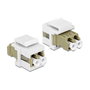 DeLOCK 86347 Módulo Keystone LC Duplex a LC Duplex