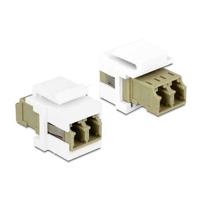 DeLOCK 86347 Módulo Keystone LC Duplex a LC Duplex DeLOCK 86347 Módulo Keystone LC Duplex a LC Duplex