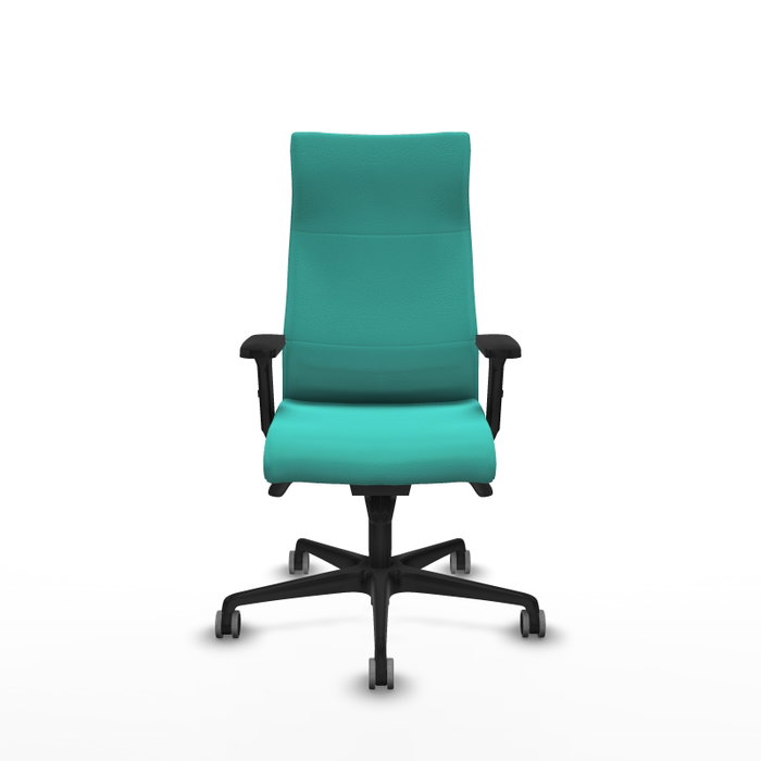 PIQUERAS Y CRESPO Sillón Albacete con Mecanismo Sincro, Similpiel Turquesa, Brazos 2D PIQUERAS Y CRESPO Sillón Albacete con Mecanismo Sincro, Similpiel Turquesa, Brazos 2D