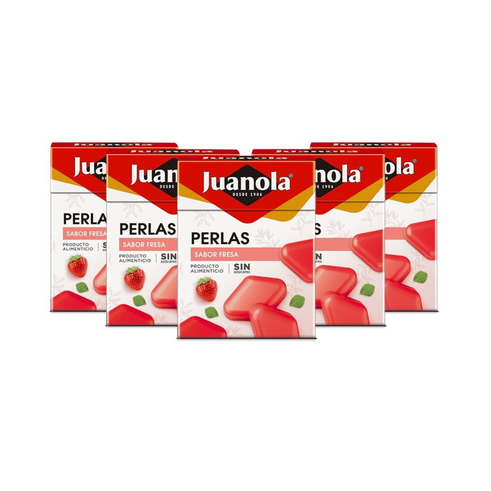 Juanola Perlas Fresa 25G - 20 Uds Juanola Perlas Fresa 25G - 20 Uds