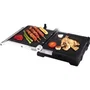 GRILL JATA GR1100 - 2000W - PLACAS MIXTAS 275*240MM - APERTURA 180º - PLACA SUPERIOR BASCULANTE - CUERPO ALUMINIO FUNDIDO - ASAS ACERO INOX
