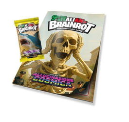 Funky Sobre 7 Cartas y Álbum Brainrot Serie 2 Alucinación Cósmica