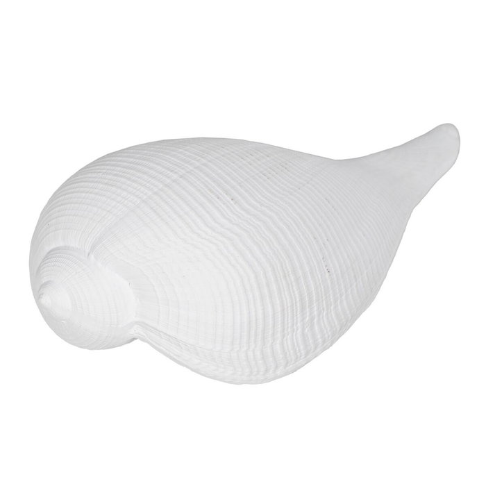 Ixia Figura Caracola Blanco Resina Decoración 15 x 7 x 5 cm Set de 4 Ixia Figura Caracola Blanco Resina Decoración 15 x 7 x 5 cm Set de 4