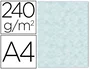 Liderpapel Papel Pergamino con Bordes A4 240gr Azul Pack 10 Hojas