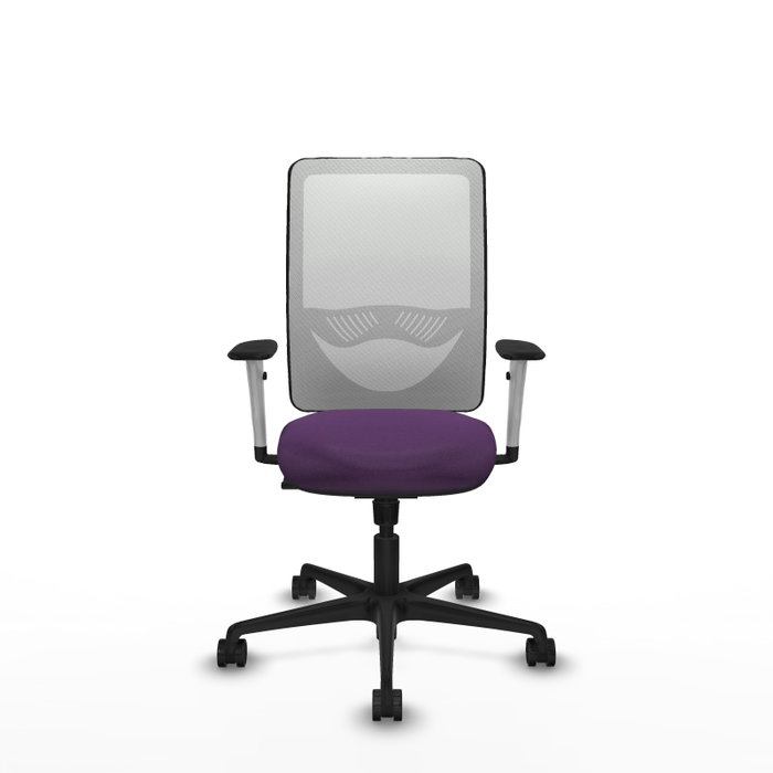PIQUERAS Y CRESPO Silla de oficina Zulema con mecanismo Sincro, Morado y Blanco PIQUERAS Y CRESPO Silla de oficina Zulema con mecanismo Sincro, Morado y Blanco