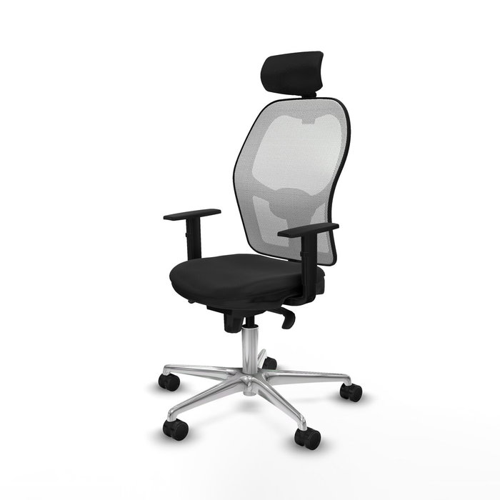 PIQUERAS Y CRESPO Silla de oficina Jorquera Negro/Blanco PIQUERAS Y CRESPO Silla de oficina Jorquera Negro/Blanco