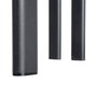 Silla Gris Tejido-Metal 50 X 47 X 81 cm (Set de 2)