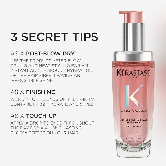 Kérastase Chroma Absolu Aceite Sublimador Radiante Recargable 75 ml Kérastase Chroma Absolu Aceite Sublimador Radiante Recargable 75 ml