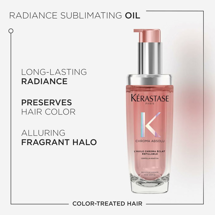 Kérastase Chroma Absolu Aceite Sublimador Radiante Recargable 75 ml Kérastase Chroma Absolu Aceite Sublimador Radiante Recargable 75 ml
