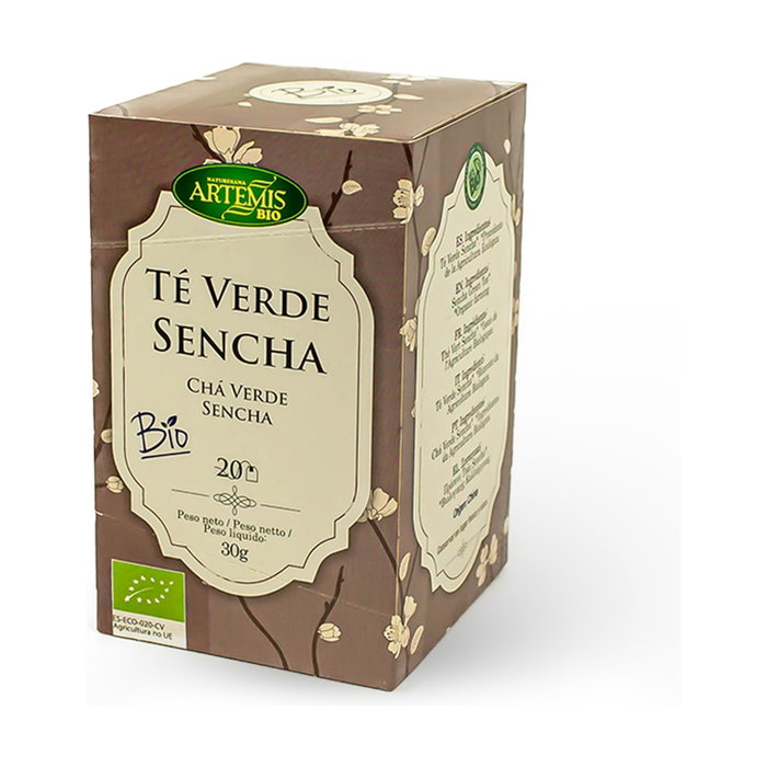 ARTEMIS BIO Té Verde Senchá 20 bolsitas de infusión BIO ARTEMIS BIO Té Verde Senchá 20 bolsitas de infusión BIO