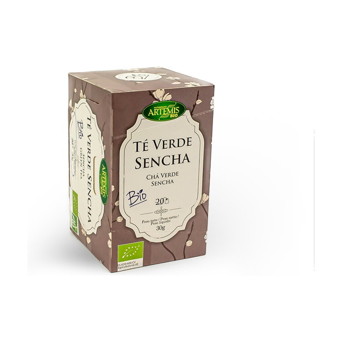 ARTEMIS BIO Té Verde Senchá 20 bolsitas de infusión BIO ARTEMIS BIO Té Verde Senchá 20 bolsitas de infusión BIO