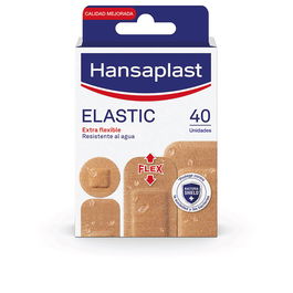 Hansaplast HP ELASTIC Apósitos Extraflexibles 4 Tamaños 40 Unidades