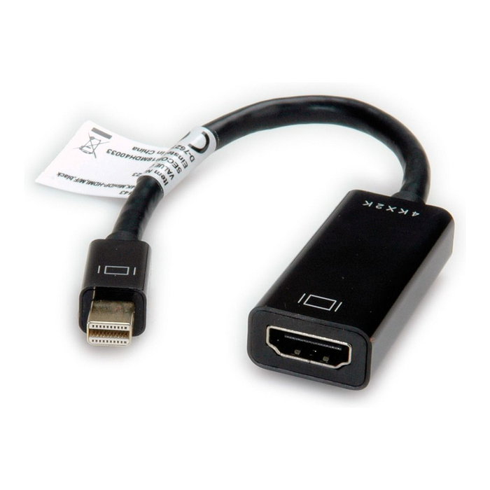 VALUE Adaptador Mini DisplayPort a HDMI 4K 12.99.3143