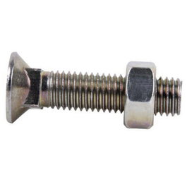 UCAFIX Tornillo Arado M-10 de 40mm para Fijación Pasante en Carrocería