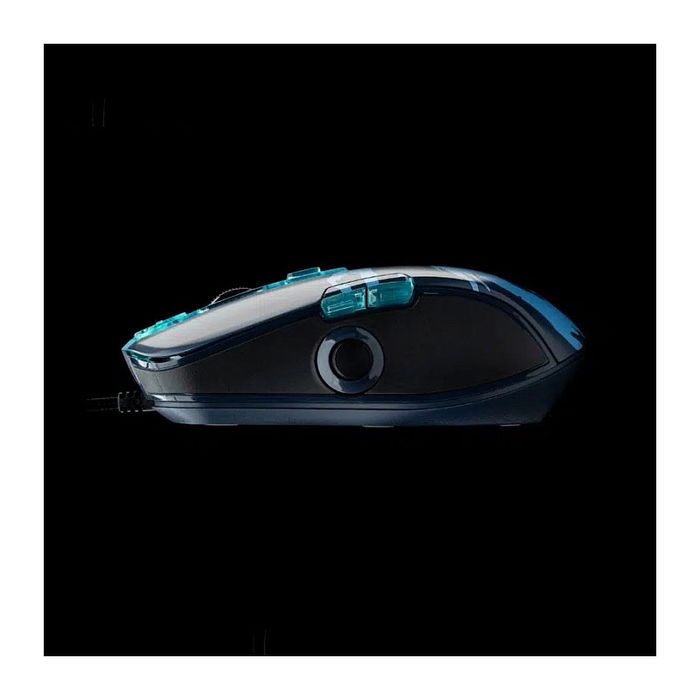 LEXIP Kakashi Mouse Design by Tsume - Ratón Óptico Gaming Naruto Shippuden, 12000 DPI, 12 Botones Programables, USB, para Mano Derecha, Multicolor