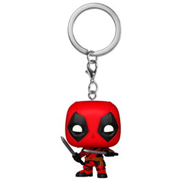 FUNKO Llavero Pocket POP! Marvel Deadpool & Wolverine Deadpool
