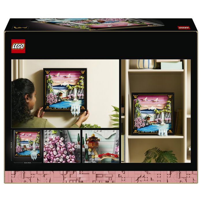 LEGO Art Paisaje Japonés con Cerezos en Flor 31218